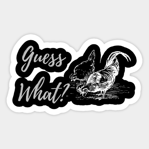 Guess what! Sticker by FalconPod